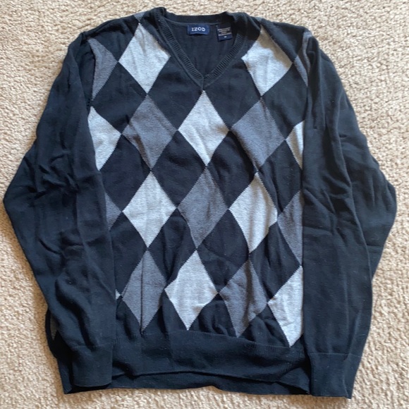 Izod Other - Pre-Loved Argyle men’s sweater